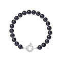 PERLINEA Bracelet Perles de Culture Rondes 7-8 mm Black Tahiti