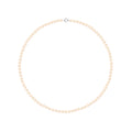PERLINEA Collier Perles de Culture Ronde 4-5 mm Roses