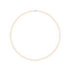 PERLINEA Collier Perles de Culture Ronde 4-5 mm Roses