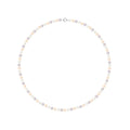 PERLINEA Collier Perles de Culture Ronde 4-5 mm Multicolores