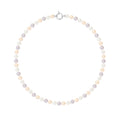 PERLINEA Collier Perles de Culture 6-7 mm Multicolores